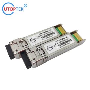 Wholesale 10Gb/s SFP+ WDM 80km Bidi LC 1490/1550nm SM Single LC optical transceiver module from china suppliers