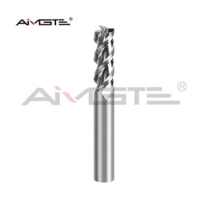 Wholesale Polished Carbide Router Bit 16mm 3 Flute End Mill For Aluminum from china suppliers