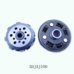 Bajaj Pulsar Images 100cc Motorcycle Clutch Housing Parts With ADC12 Material