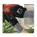 Foam Nitrile Touch Screen Automotive 18 Gauge Work Gloves For Gardening