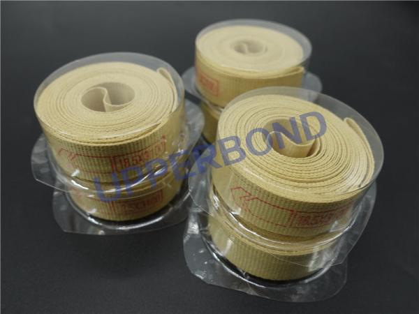 100% Kevlar Garniture Tape High Intensity Conveyor Belt For Cigarette Making