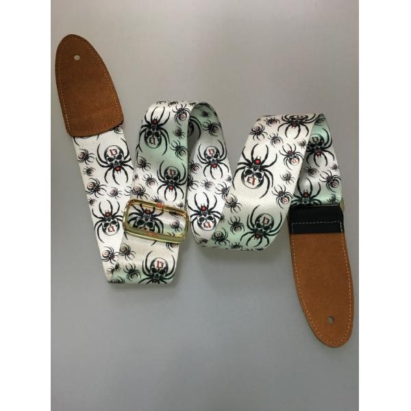 Good quality Colorful 120-180cm Length Personalized polyester Dye sublimation Guitar Straps small MOQ