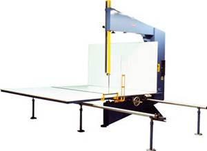 Wholesale Digital Half-Automatic Sponge Production Line 900mm , Sponge Vertical Cutter from china suppliers