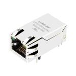 Pulse JK0-0145NL Compatible LINK-PP LPJK1045AHNL 100/1000 Base-T Tab Up Green
