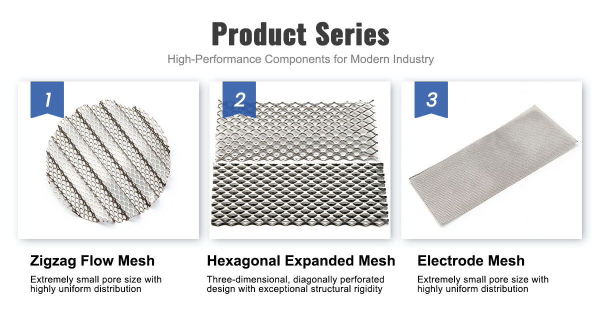 Custom Pure Nickel Electrode Mesh — for Alkaline & PEM Hydrogen Electrolyzer Applications
