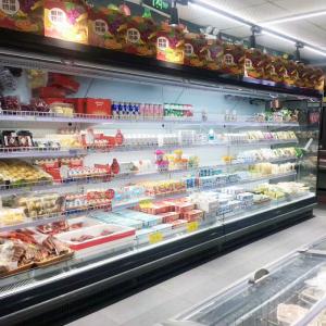 Wholesale SASO Retail Refrigerated Display Cases , Refrigerated Fruits Display Cabinets from china suppliers