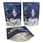 Custom Printed Ssmell Proof Bags with Logo Stand Up Aluminum Foil Zipper Bag