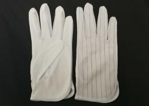 Wholesale Micro Fiber Palm Anti Static Gloves 75D Non Toxic Materials With Polyester Binding from china suppliers