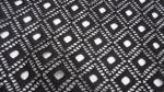 Lace Hollow Fabric 90% Polyester 10% Spandex 250 Gsm Elastic 150 Cm