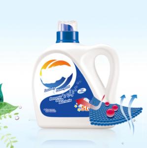 Wholesale 5L Liquid Laundry Detergent Bottle Screw Cap Reusable Refillable Containers from china suppliers