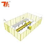 Automatic Metal Fiber Laser Cutting Machine 6 Axis Robot Arm System