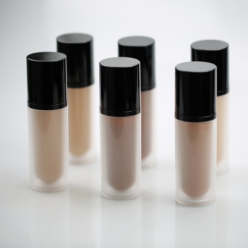 High Quality Sample 40 Colors No logo Natural Skin Flawless Liquid Foundation Full Coverage Waterproof Makeup
