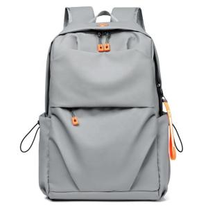 Wholesale Grey Waterproof Travel Laptop Backpack Anti Theft Backpack With Usb Charging Port from china suppliers