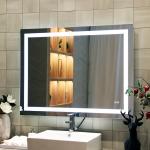 Modern Luxury Style IP44 Touch Demmer LED Bulbs Anti-fog Bathroom Illuminated