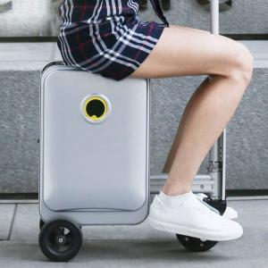 Wholesale Smart Electric Spinner Trolley Travel Suitcase with TSA Lock 400mm x 200mm x 100mm from china suppliers