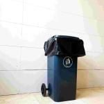 Convenient HDPE Black Plastic Trash Bag Can Liner for and Eco-Friendly Waste