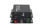 video audio data fiber media converter receiver BNC to fiber converter with