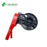 CPVC UPVC Pph Wafer Flanged Butterfly Valve for Chemical and Industrial