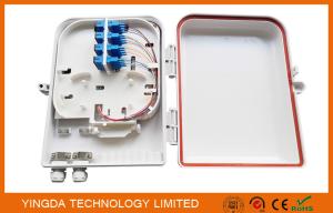 Wholesale IP65 Waterproof Fiber Optic Splice Box for FTTH PLC Splitter and SC Connectors Pole Mounted from china suppliers