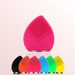 Safety Silicone Face Scrubber , Silicone Face Exfoliator 6000 R / Min Rotate