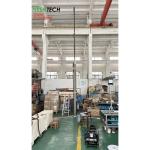 15m lockable pneumatic telescopic mast 30kg payloads 2.8m closed height