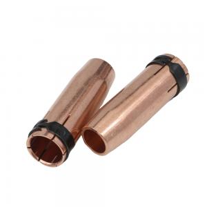 Wholesale AIR Cooled MIG MAG Gas Welding Nozzle with Gas Diffuser Contact Tip Length 75.96mm from china suppliers