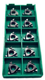 16ER-AG60 Tungsten Carbide Inserts For Turning Aluminum , Sample Acceptable