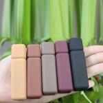 Private Label 6ml Rubber Plastic Empty Lip Gloss Tubes Square 76*20mm