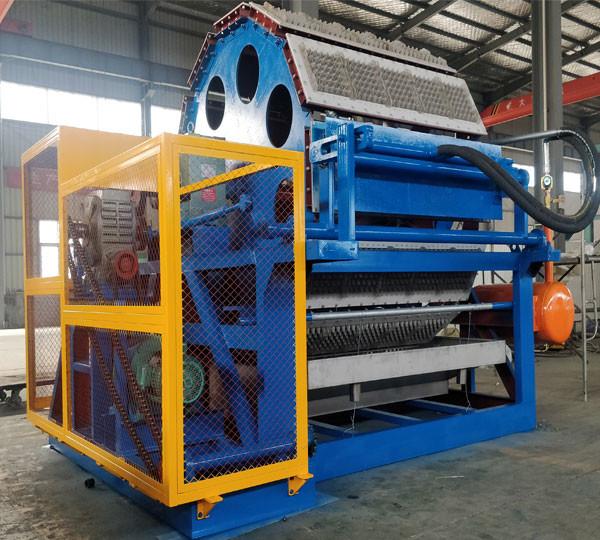 Natural Airing Egg Tray Production Equipments with 130kw Power and 3000 Pieces