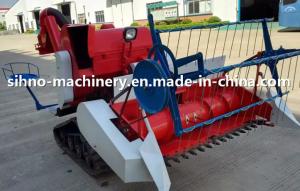 Wholesale Crawler 0.8kg/S Full Feeding Mini Combine Harvester from china suppliers