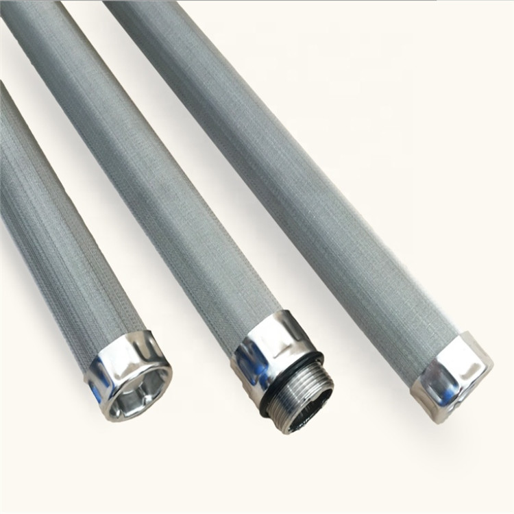 Round Hole Punching 65mm Stainless Steel Filter Element Tube