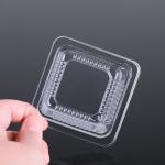 Disposable Clear Mooncake PET Plastic Blister Tray Food Grade 6.8*6.8*3.4cm