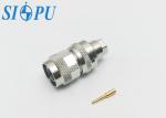 TNC Male RF Coaxial Connector – Straight Self-Locking Plug, Compatible with TRF