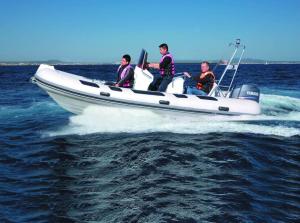 Wholesale 520cm Orca Hypalon tender big width inflatable rib boat rib520A with sunbed center console rear cabin CE certificate from china suppliers