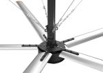 0.3kw - 1.5kw PMSM HVLS Industrial Ceiling Fans Overhead Industrial Fans