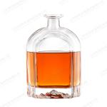Glass Wine Bottle Offers Rubber Stopper Sealing Type and Glass Collar Material