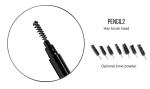 ABS Double Ended Cream Eyeshadow Pencil , Custom Design Long Lasting Eyeshadow