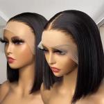 Lace Frontal Wig 13X4 HD LACE FRONTAL Closure Wig Ready To Wear Straight Human