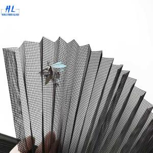 Wholesale Customized Cuttable Pleated Mesh Screen Window Door Decoration from china suppliers