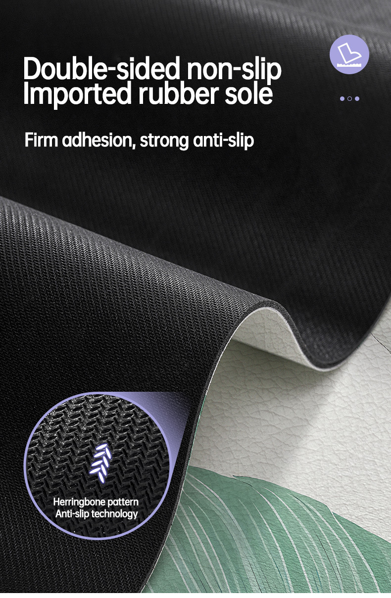 Long Kitchen Entrance Floor Mat with Customized Design and Waterproof Function