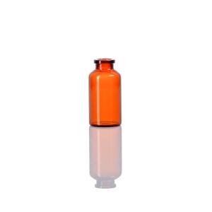 Wholesale 15ml amber low borosilicate glass tubular vial for medical usage from china suppliers