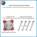 2 Position 32V 48V 350Amp Marine Boat Dual Battery Isolator Switch Waterproof