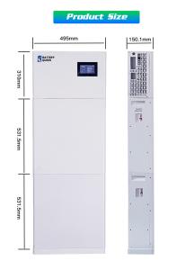 Wholesale Home 51.2V 18kwh All In One Wall Mounted Solid Lithium Battery With 5kw Hybrid Inverter from china suppliers