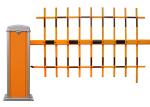 Vehicle Traffic Automatic Barrier Gate With Skirt Apply To Car Access Control