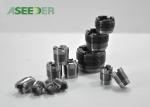 Silver Color Cross Slot Alloy Nozzle / Tungsten Carbide Nozzle For Choke Valve