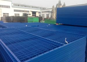 Wholesale Welded Wire Fence Canada Temporary Fencing 7FT X 8FT Width 30MM X 1.5mm Frame Side Tube from china suppliers