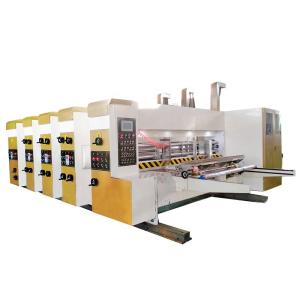 Wholesale Automatic Folder Gluer 18mm Flexo Printer Slotter Strapline Plc from china suppliers