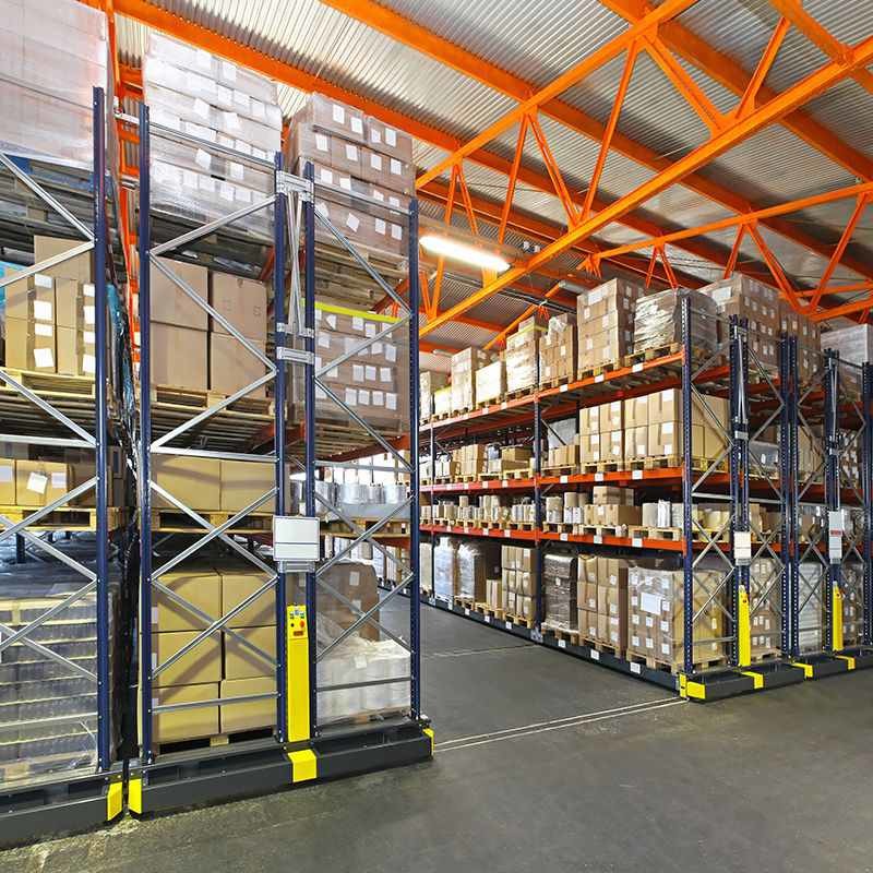 75mm ODM Welded Wire Rack Decking Yellow