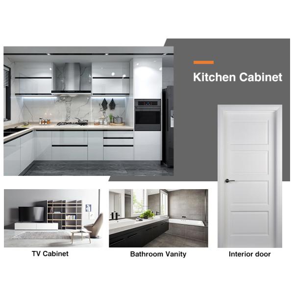 High End Customized Kitchen Cabinet Modern Design Island Smart Wood Kitchen Cabinets