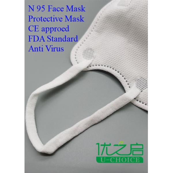 Dust Prevention Medical Protective Mask Easy Carrying Environmental Friendly